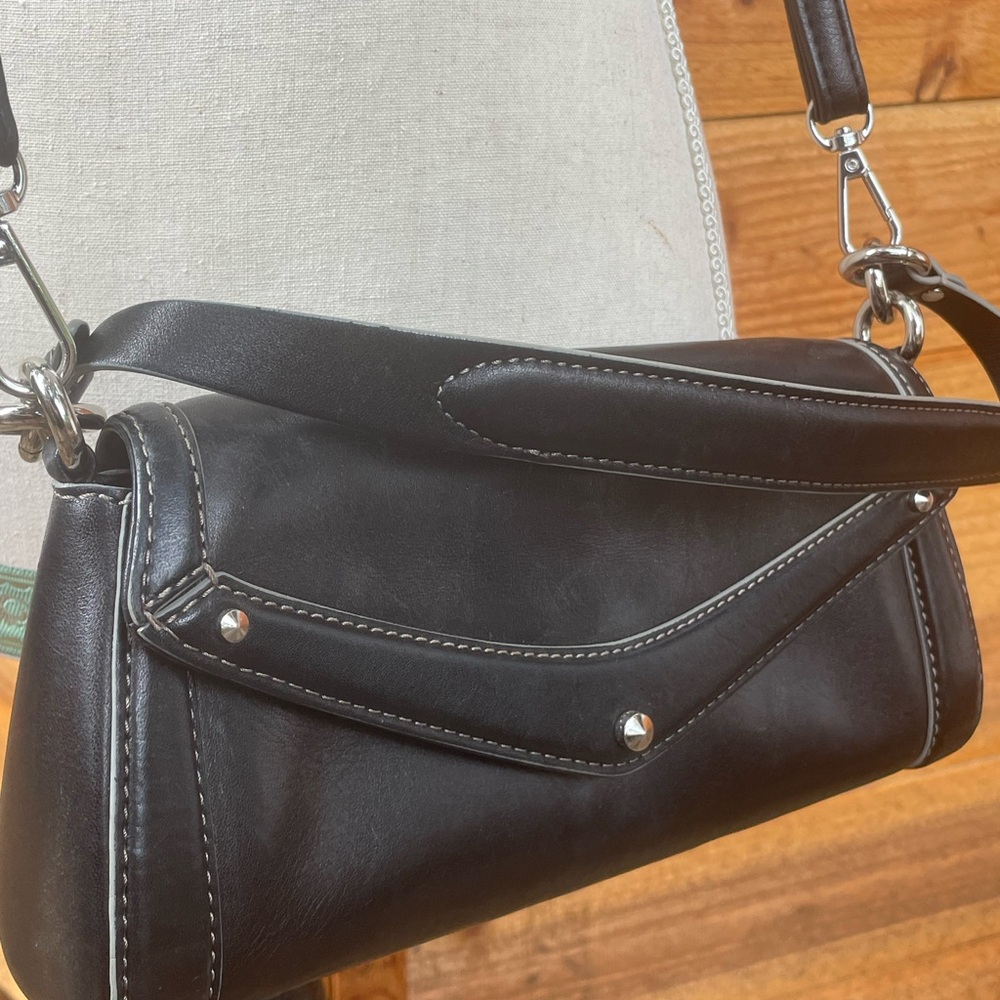 Cole Haan Small Crossbody Bag Leather Black
